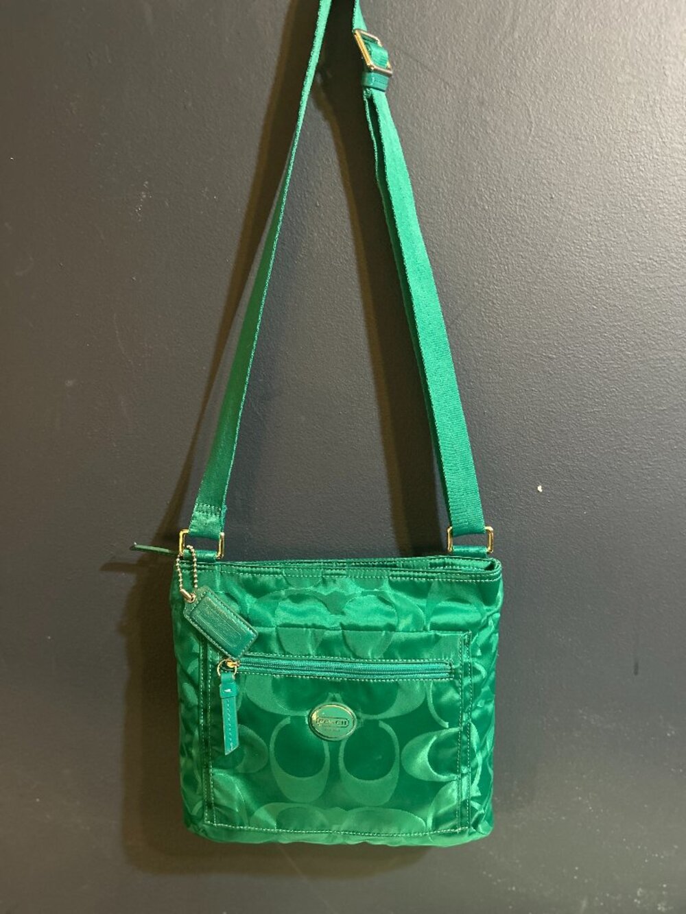 Coach Getaway Signature Nylon Bag